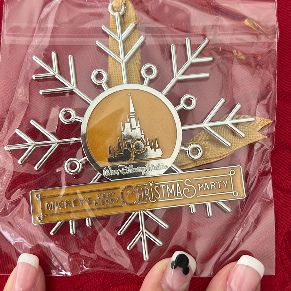 50th Anniversary Mickeys Merry Christmas Party Ornament
